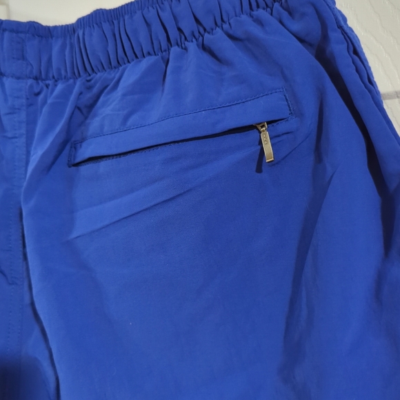 🩸🩸Men's Caribbean Swimwear  Woven Swim Shorts Blue Size Small EUC - Picture 7 of 10